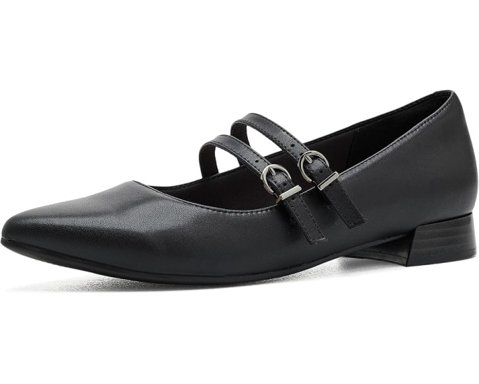 Туфли Clarks Natalyn Jane из кожи с ремешками