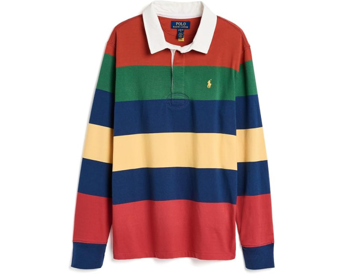 Striped Cotton Rugby Shirt (Toddler/Little Kid)