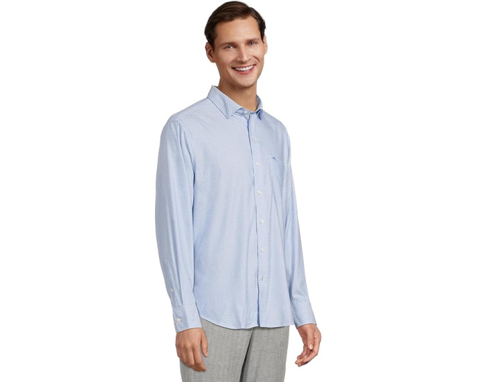 Рубашка Tommy Bahama Sarasota Stretch Ventura Coast синяя