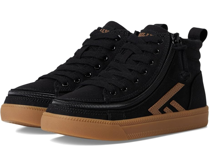 Детские кроссовки BILLY Kids CS High Top в ретро стиле с молнией по всей длине