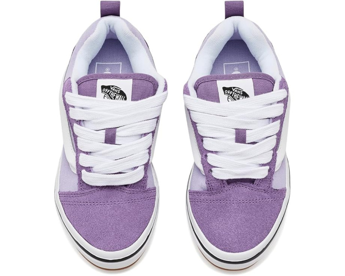 Кроссовки Vans Knu Skool Stacklite для детей большие с ретро дизайном