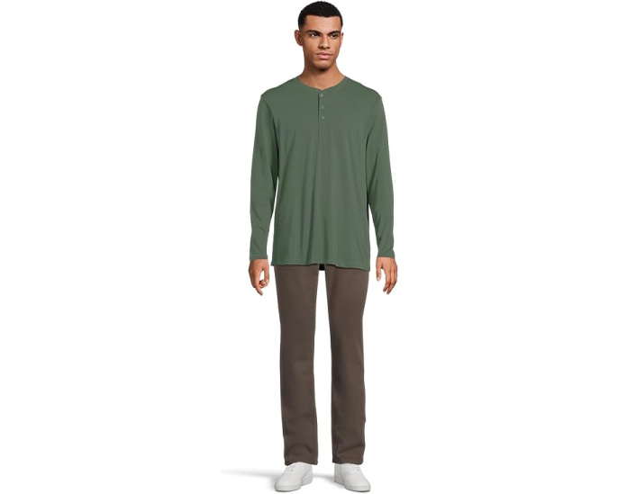 Хенли PACT Softspun Long Sleeve из органического хлопка
