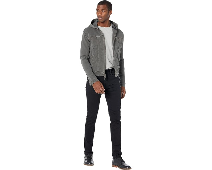 Джинсовая куртка SCOTT с капюшоном от John Varvatos
