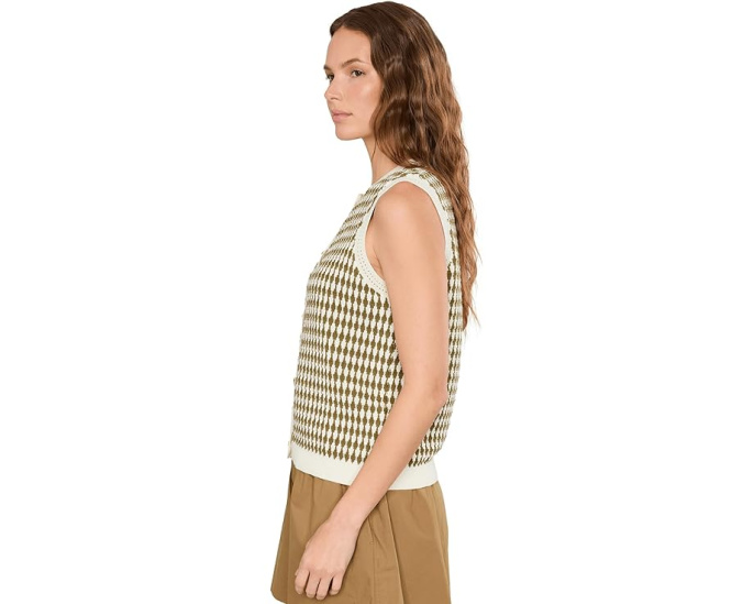Вязаный топ Aura Knit Top от Varley без рукавов