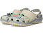 Детские сабо Crocs Classic Star Wars Grogu в стиле граффити