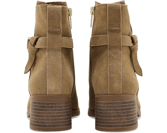 Ботинки TOMS Delilah Buckle на устойчивом каблуке