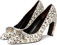 Туфли лодочки Tory Burch Pierced Xl Pumps 90 мм с принтом