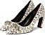 Туфли лодочки Tory Burch Pierced Xl Pumps 90 мм с принтом