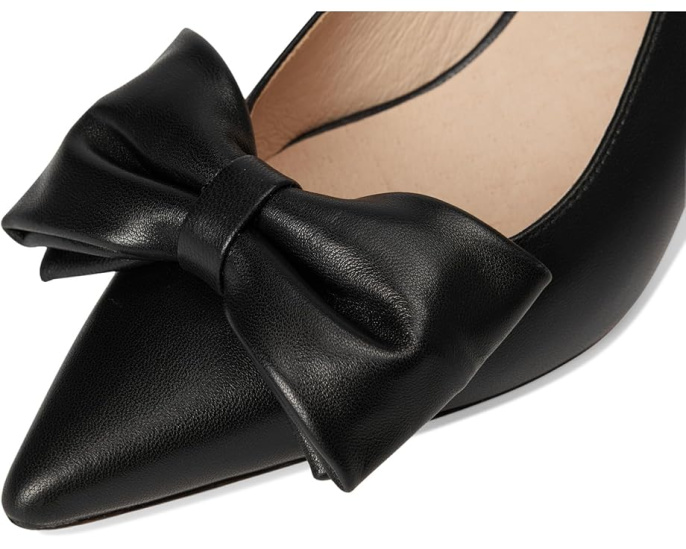 Jack Rogers Туфли Maclean Bow Sling на шпильке с бантом и металлическим эффектом