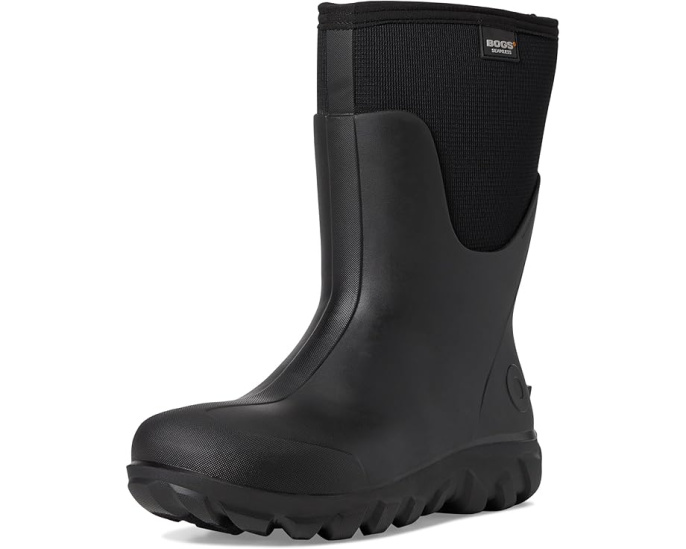 Полусапоги Bogs Classic II Mid с бесшовной конструкцией и амортизацией Rebound