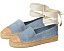Эспадрильи Tory Burch Cap-Toe с круглым носком и шнурками