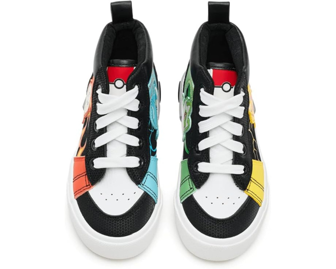 Кроссовки Ground Up Pokemon High Top с яркими принтами
