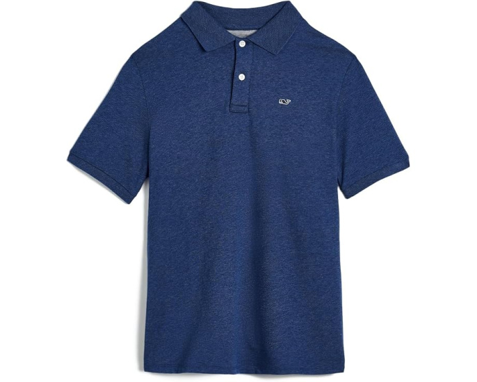 Детский поло Edgartown Pique Polo от vineyard vines с вышитым китом