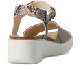 Босоножки ECCO Flowt Wedge Cork на пробковом каблуке с регулируемой лямкой