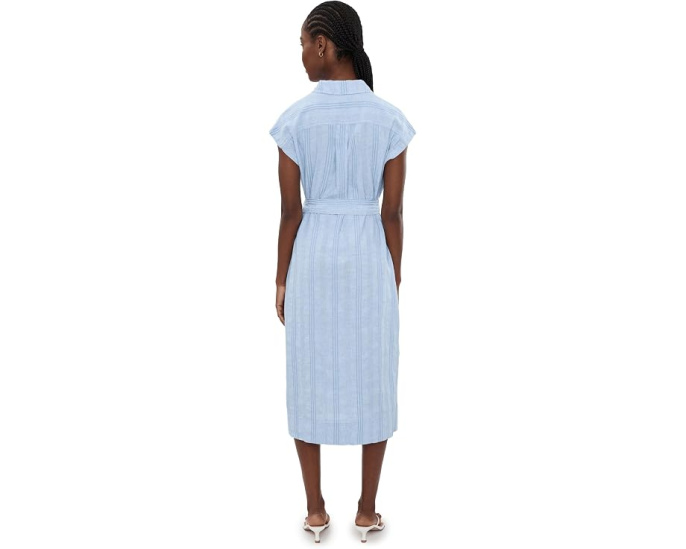 Платье Tommy Bahama Summer Isle Midi Shirtdress из льна и хлопка