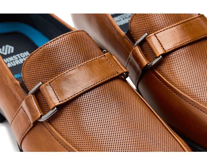 Лоферы Johnston & Murphy Gibbons Embossed Bit с тиснением и стелькой TRUFOAM