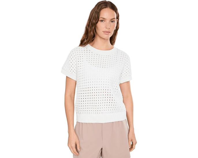 Varley Denny Knit Top вязаный топ с круглым вырезом