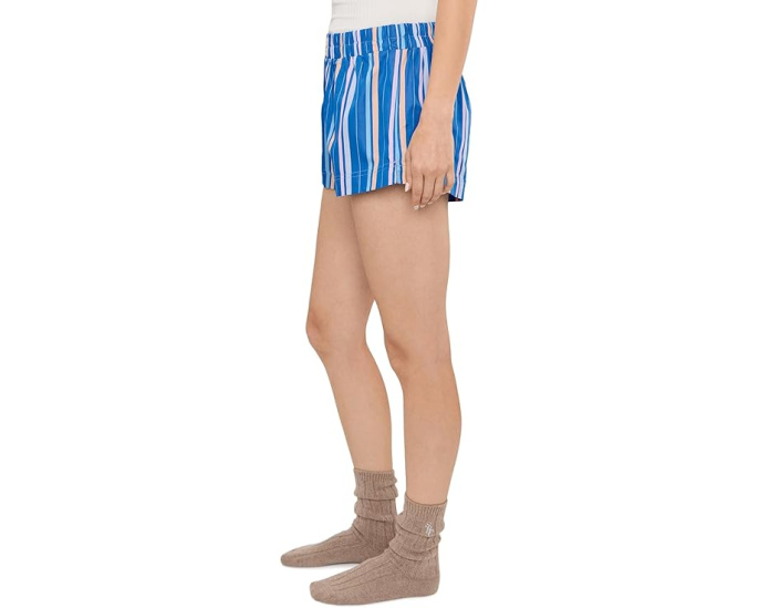 Free People шорты Day to Day Mini Boxer в полоску