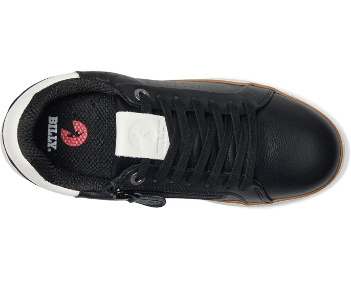 Кроссовки BILLY Footwear Comfort Luxe с боковой молнией и шнуровкой