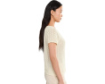 Блуза All In Pointelle Button Top от Sanctuary Розовая с круглым вырезом