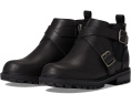 Детские ботинки Kylee от Nina Kids с квадратным носком Black Tumbled