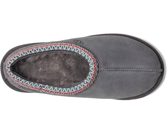 UGG Tasman тапочки из замши с шерстяной подкладкой