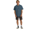 Полосатая рубашка All Day Stripe с коротким рукавом Billabong