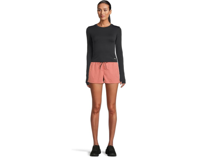Лонгслив Peak Knit с укороченным кроем и технологией HeiQ Mint