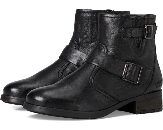 Ботинки Josef Seibel Kate 21 на платформе с молнией и ремешками