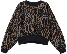 Детский худи Nike Kids Club Fleece Boxy с принтом камуфляж и свободным кроем