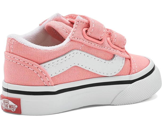 Vans Old Skool V Flower кроссовки с цветочной вышивкой для малышей