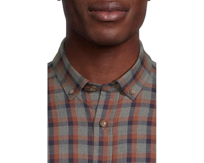Рубашка Johnston & Murphy Heathered Woven Shirt