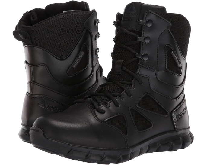 Reebok Work 8" Sublite Cushion Tactical тактические ботинки черные
