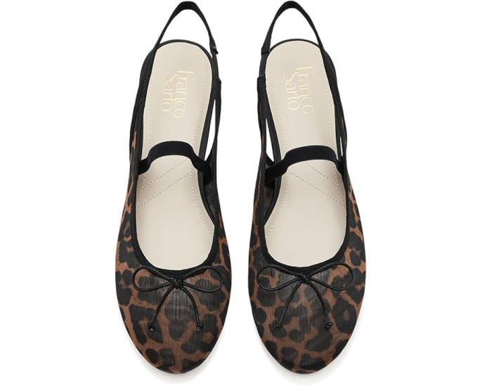 Балетки Chara Mary Jane Slingback от Franco Sarto на плоской подошве