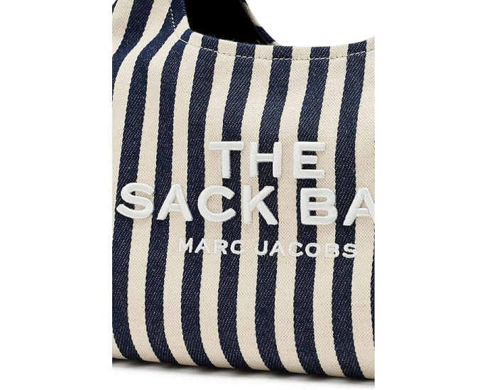 Сумка Marc Jacobs из полосатого холста с поясным ремнём