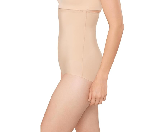 Моделирующие трусы с высокой талией Commando Beige
