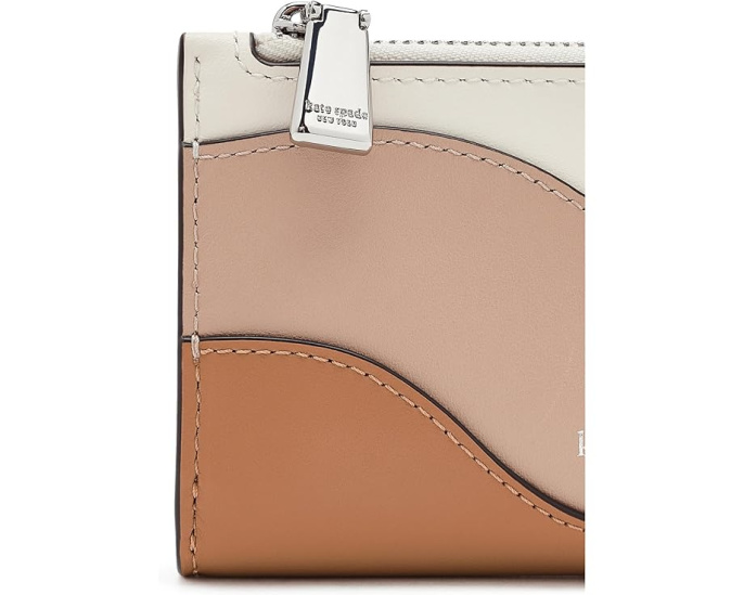 Женский кошелек Devin Wavy Leather Small Bifold от Kate Spade New York