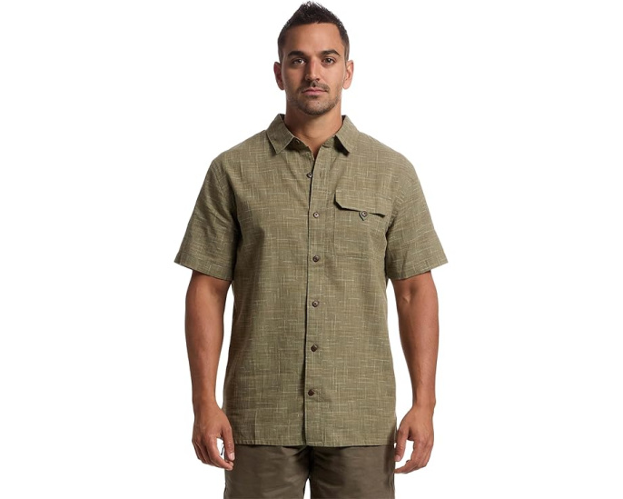 Рубашка Royal Robbins Hempline Spaced с коротким рукавом из конопли