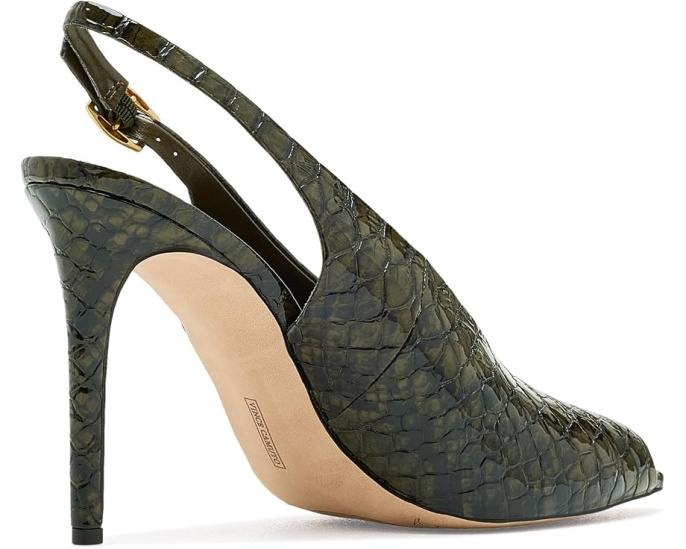 Туфли Helenza Peep Toe Slingback от Vince Camuto с пряжкой