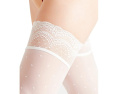 Чулки Falke Dot 15 Denier Stay Up с кружевом и точками