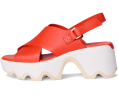 Сандалии SOREL Kinetic Aura Slingback с перекрестным ремешком и квадратным каблуком