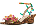 Босоножки Spenser Blue by Betsey Johnson с цветами и каблуком