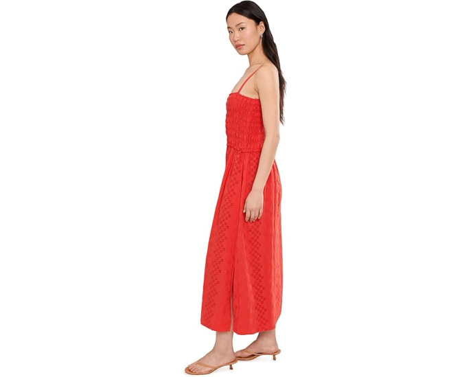Платье Splendid Kenzie Geo Eyelet с цветочным принтом