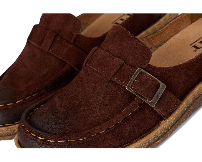 Ботинки Born Cory из замши с регулируемой пряжкой и пробковой подошвой