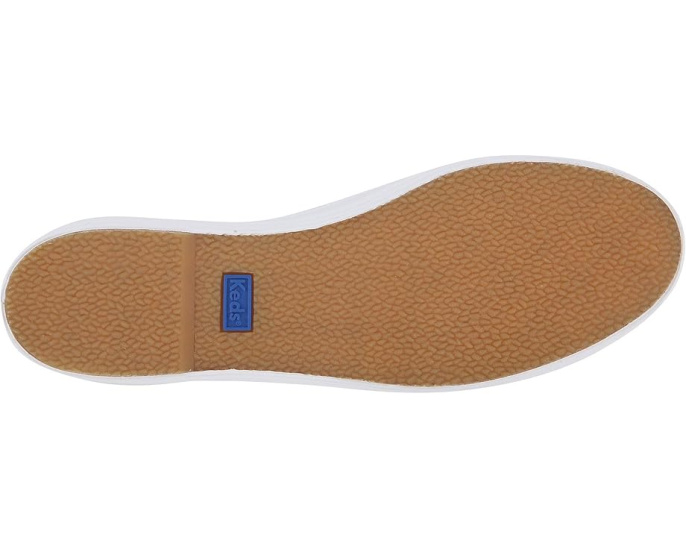 Кроссовки Keds Triple Kick Leather на платформе с кожаным верхом