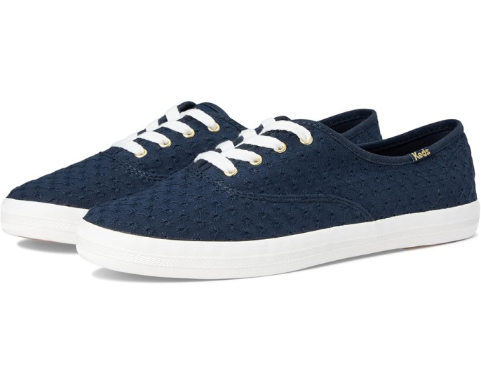 Кроссовки Keds Champion Canvas на шнуровке с мягкой стелькой Dream Foam