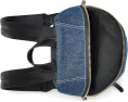 Цветной джинсовый рюкзак Biker Color-Block Denim Marc Jacobs
