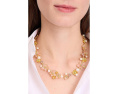Яркое колье Pastel Petals с цирконием и кварцем Kate Spade New York