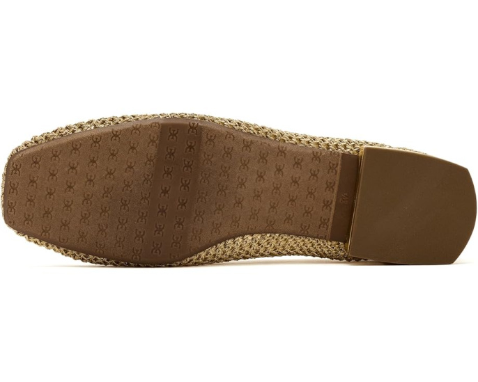 Туфли Sam Edelman Kasey Knit с плетеным верхом из рафии и квадратным каблуком