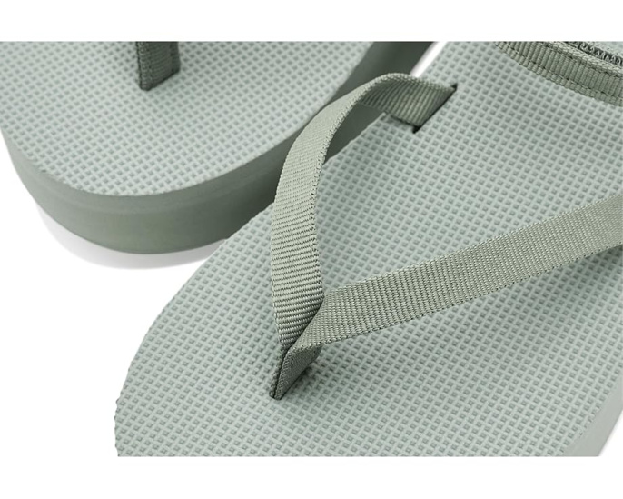 Сандалии Teva Flatform Sandal Slim на платформе с переработанными материалами